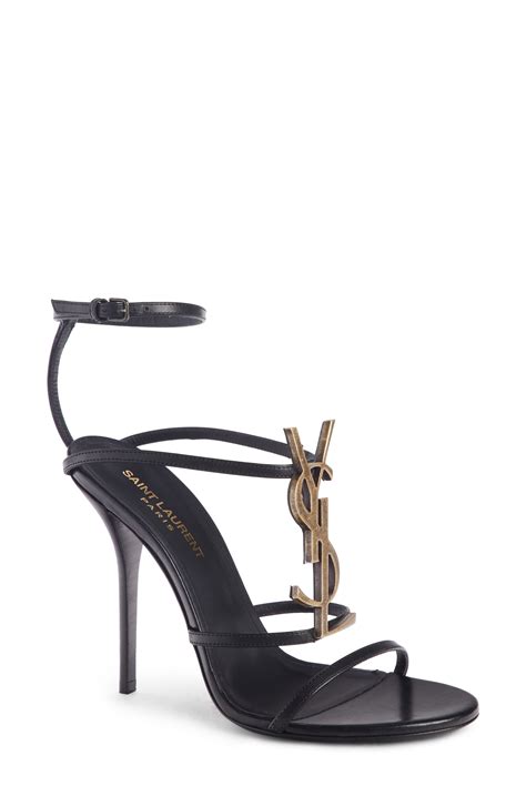 ysl strappy sandals|ysl flat sandals sale.